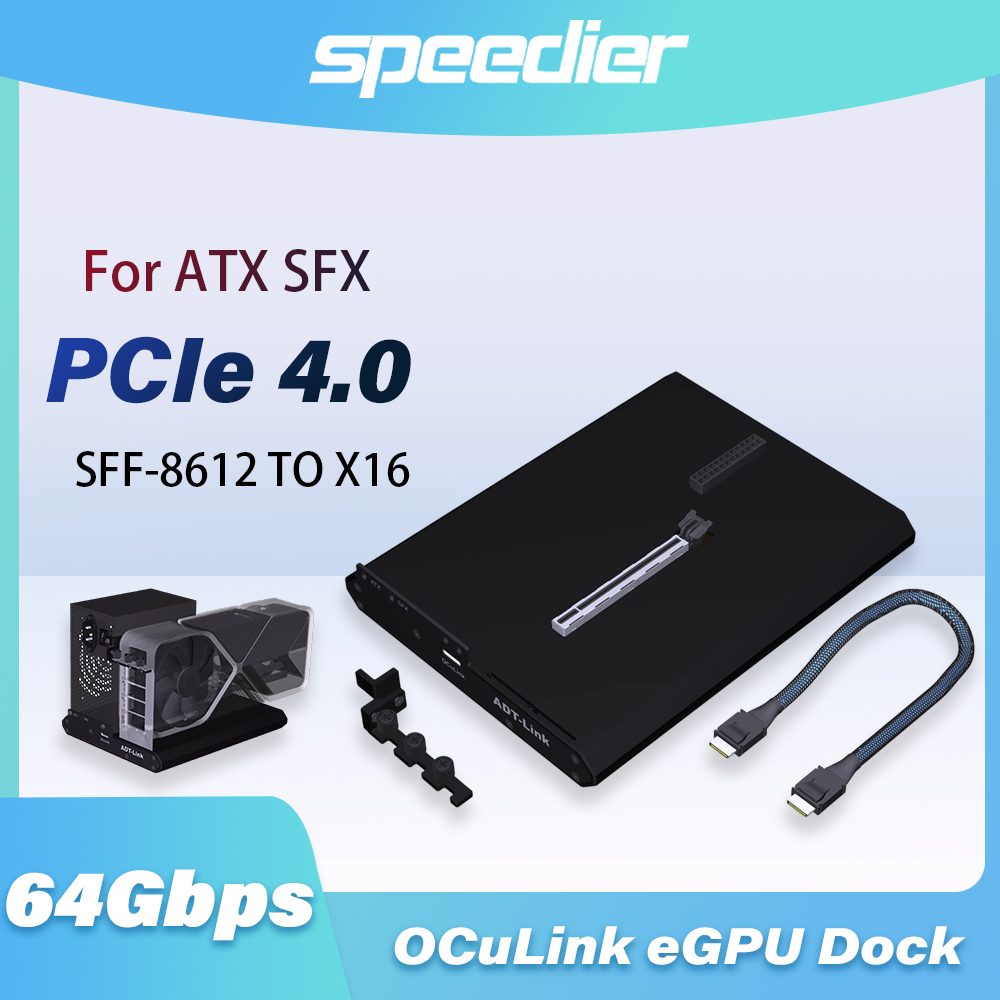 OCuLink eGPU Dock PCIe 4.0 X4  - đánh giá và giá Oculink Gpu Dock Station