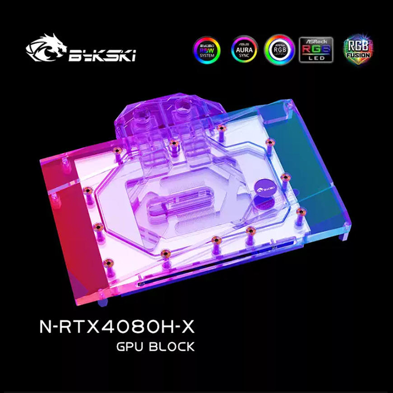 Bykski GPU Water Block for NVI - đánh giá và giá Rtx 4080 Water Cooling Block
