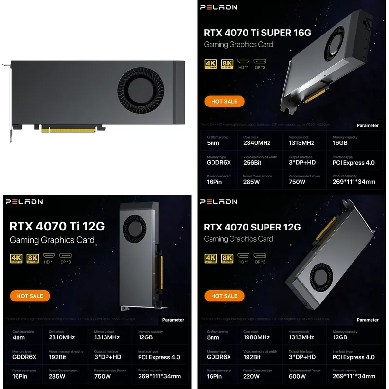 Hot Sale Geforce RTX 4070 4070 - đánh giá và giá Rtx 4070 Ti Super 16Gb