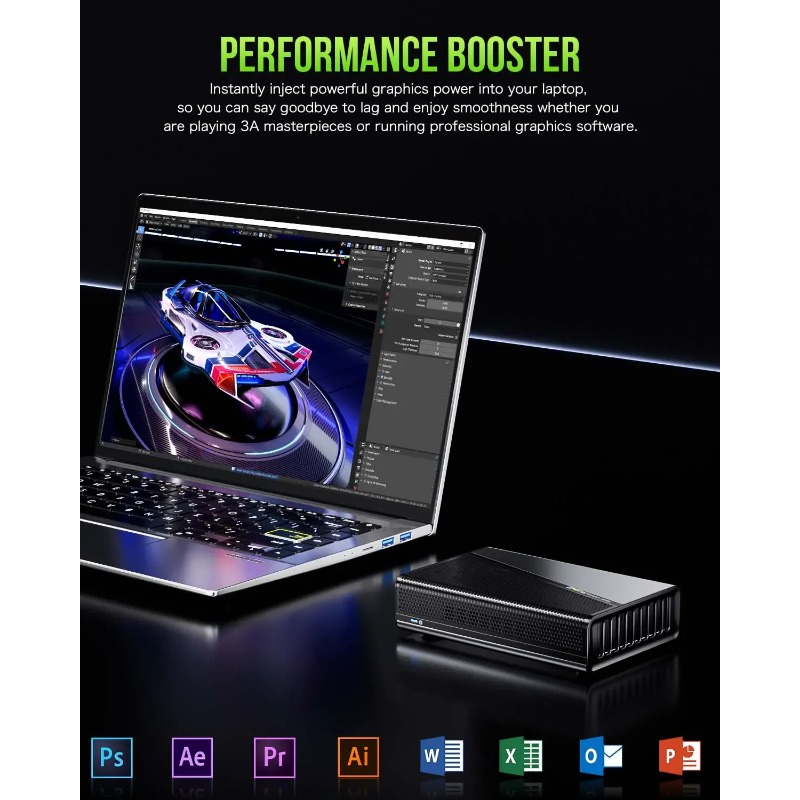 Oculink eGPU Dock  G M Ktec AD - đánh giá và giá Oculink Gpu Dock Station