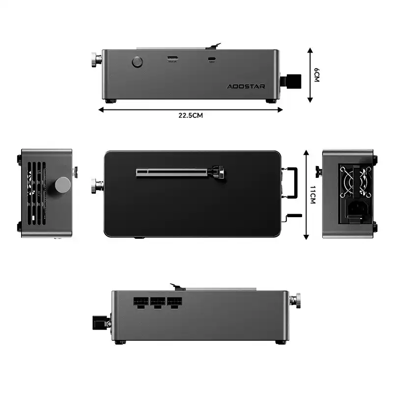 AG01 Graphics Card Docking Sta - đánh giá và giá Oculink Gpu Dock Station