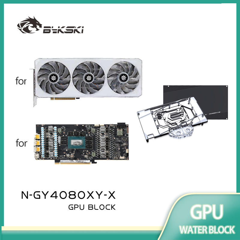 Bykski N-GY4080XY-X GPU Block  - đánh giá và giá Rtx 4080 Water Cooling Block