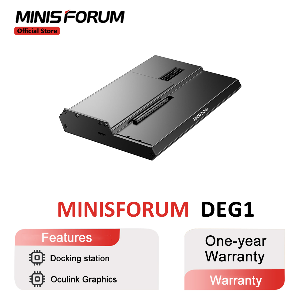 MINISFORUM DEG1 External GPU D - đánh giá và giá Oculink Gpu Dock Station