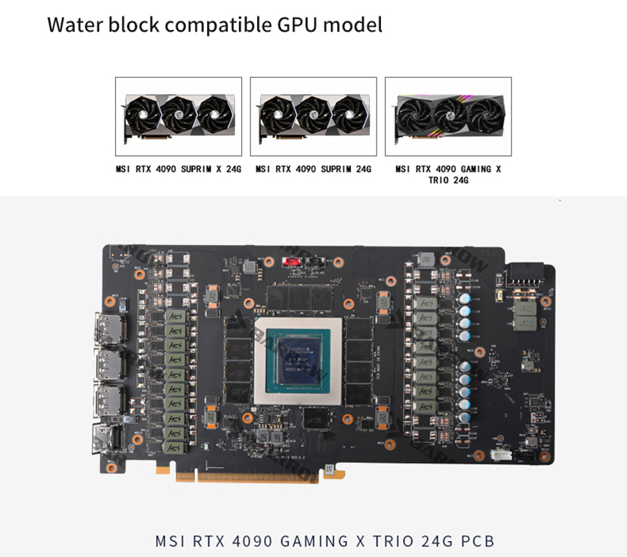 Barrow GPU Water Block , For M - đánh giá và giá Rtx 4090 Water Block Full Cover