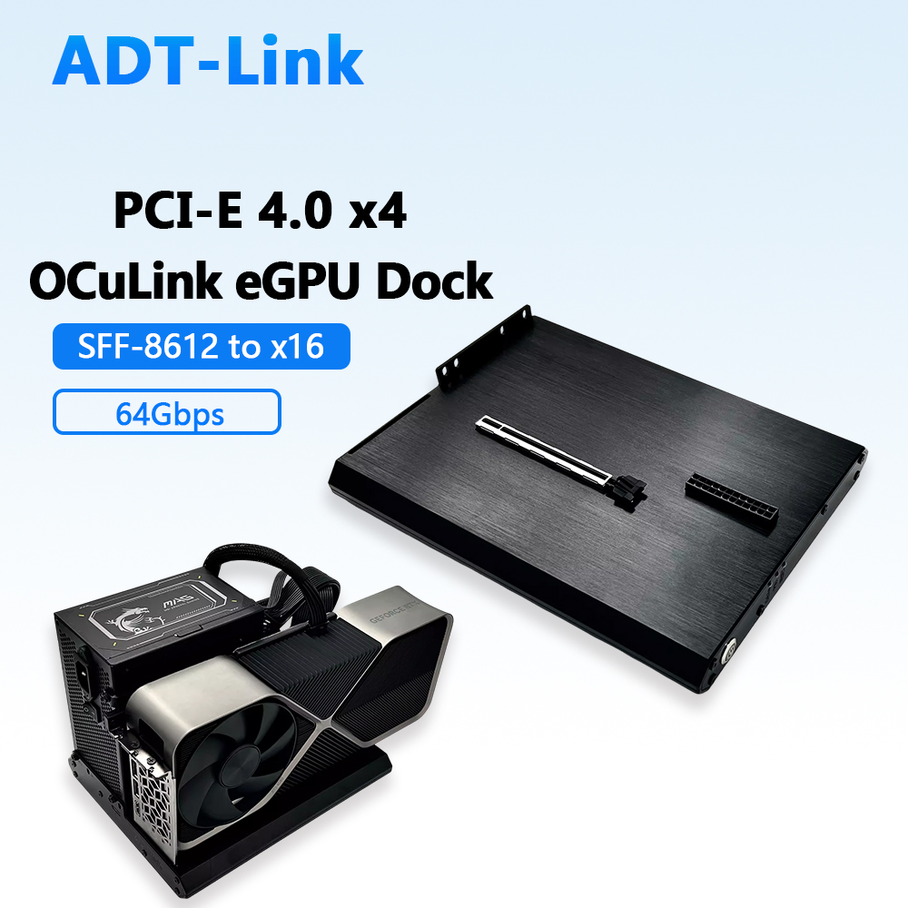 OCuLink eGPU Dock PCIe 4.0 X4  - đánh giá và giá Oculink Gpu Dock Station
